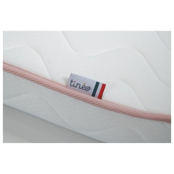Matelas TINEO CROISSANCE - Evolutif - 2 faces de soutien : Ferme et Souple - 60x120x12 cm