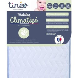 Matelas bébé climatisé compressé - 70 x 140 cm - Epaisseur 11 cm -