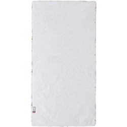 Matelas nomade Balloons - 120 x 60 x 4 cm - Blanc - TINEO