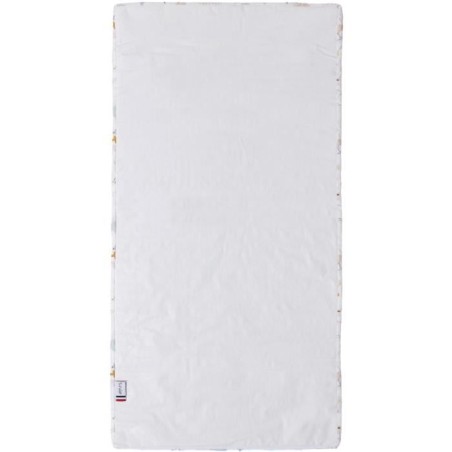 Matelas nomade Balloons - 120 x 60 x 4 cm - Blanc - TINEO