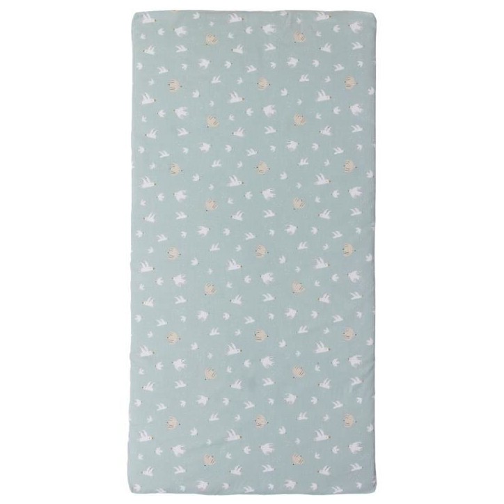 Matelas nomade Over the sea - 120 x 60 x 4 cm - Bleu - TINEO Matelas nomade Over the sea - 120 x 60 x 4 cm - Bleu - TINEO