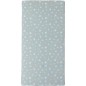 Matelas nomade Over the sea - 120 x 60 x 4 cm - Bleu - TINEO