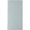 Matelas nomade Over the sea - 120 x 60 x 4 cm - Bleu - TINEO