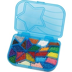 Aquabeads Méga recharge 2400 perles, perles qui collent avec de l'eau