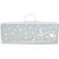 Matelas nomade Over the sea - 120 x 60 x 4 cm - Bleu - TINEO