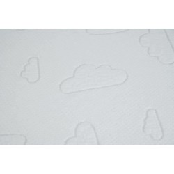 Matelas TINEO NUAGE - Déhoussable - 60x120x10 cm