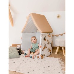 Maxi Tapis d'éveil Malin TINEO AMAZONIE 5en1 - Tapis évolutif multif