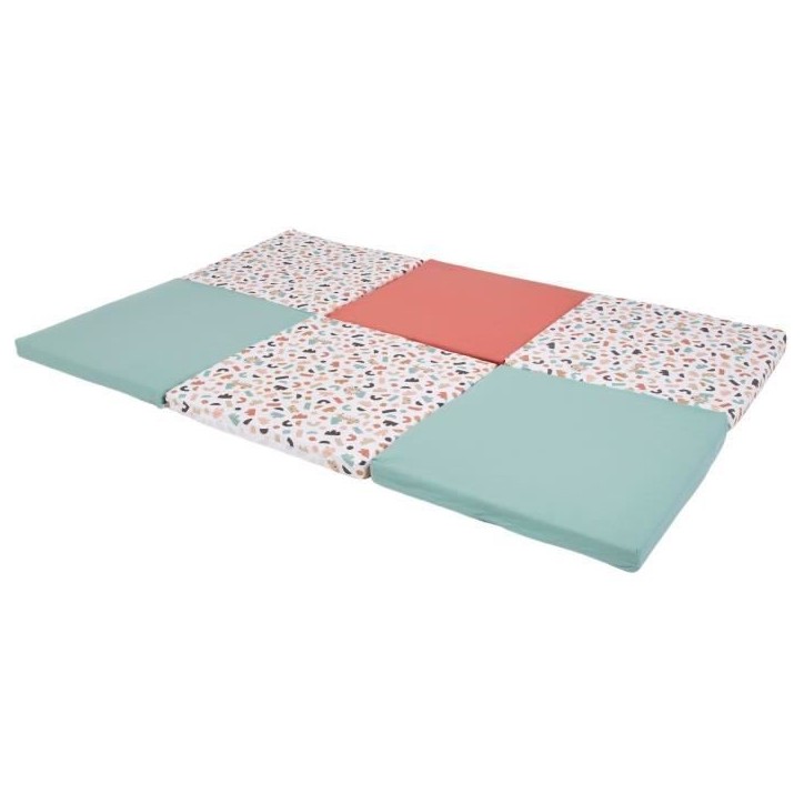Maxi tapis d'éveil Malin - TINEO - Tapis évolutif 5-en-1 - 180 x 120 cm - Géométrique / Animaux rigolos Maxi tapis d'éveil Malin - TINEO - Tapis évolutif 5-en-1 - 180 x 120 cm - Géométrique / Animaux rigolos