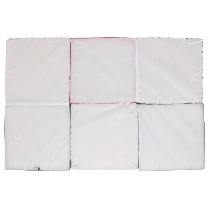 Maxi tapis d'éveil Malin - TINEO - Tapis évolutif 5-en-1 - 180 x 120 cm - Géométrique / Animaux rigolos Maxi tapis d'éveil Malin - TINEO - Tapis évolutif 5-en-1 - 180 x 120 cm - Géométrique / Animaux rigolos