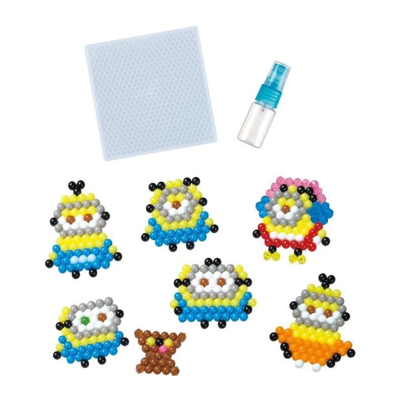 Kit de perles Les Minions 2 - Aquabeads - Recrée tes personnages pré Kit de perles Les Minions 2 - Aquabeads - Recrée tes personnages pré