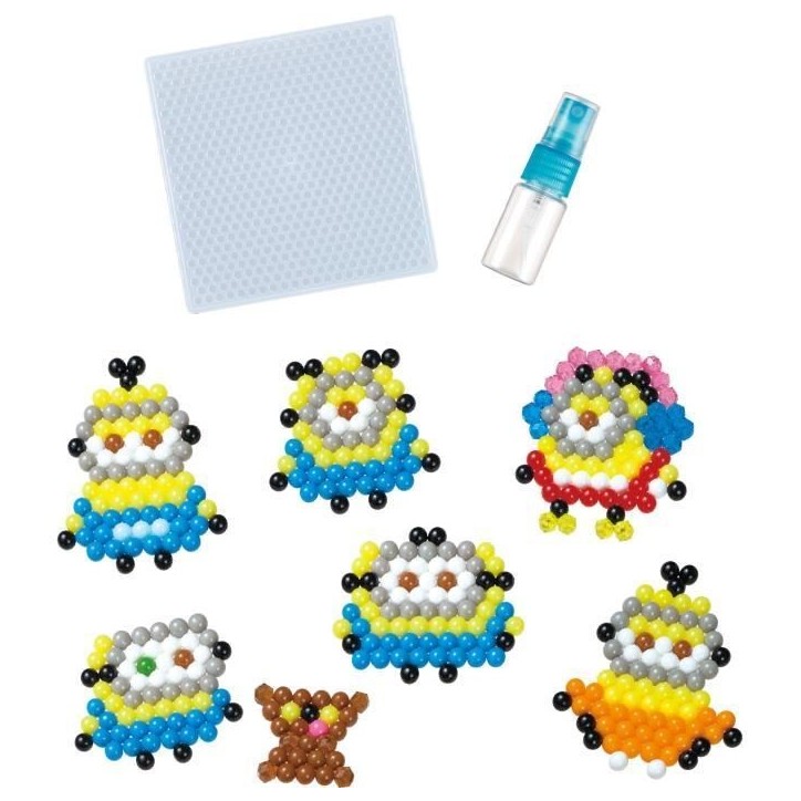 Kit de perles Les Minions 2 - Aquabeads - Recrée tes personnages préférés du film Kit de perles Les Minions 2 - Aquabeads - Recrée tes personnages préférés du film