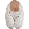 Coussin De Grossesse et D'allaitement TINEO 3 En 1 Multirelax éponge