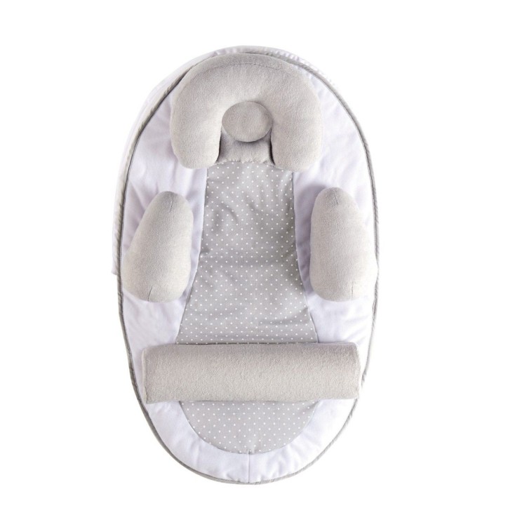 Cocon De Sommeil Bébé TINEO - Cale Bébé - Plan Incliné 10° - Évolutif - Ajustable - Amovible - 0-3 mois - Cale Tete Béb