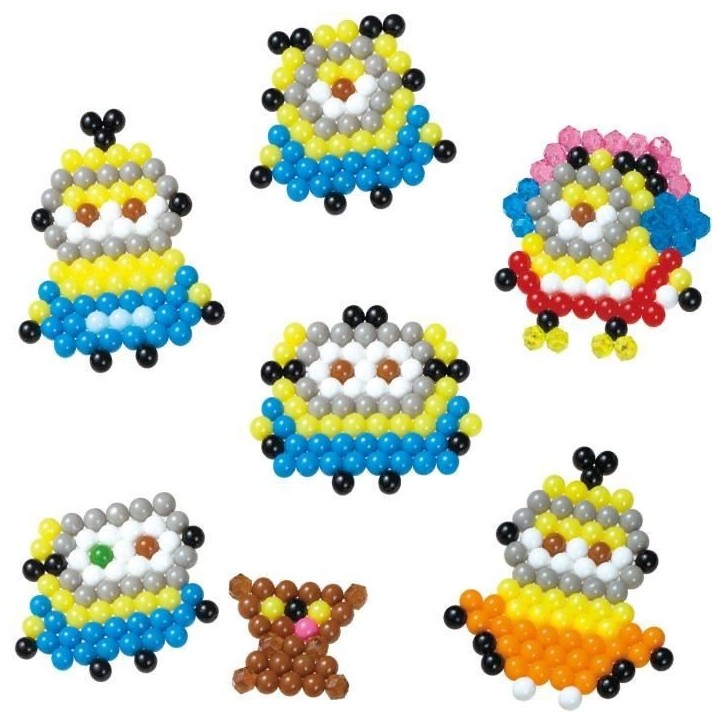 Kit de perles Les Minions 2 - Aquabeads - Recrée tes personnages préférés du film Kit de perles Les Minions 2 - Aquabeads - Recrée tes personnages préférés du film