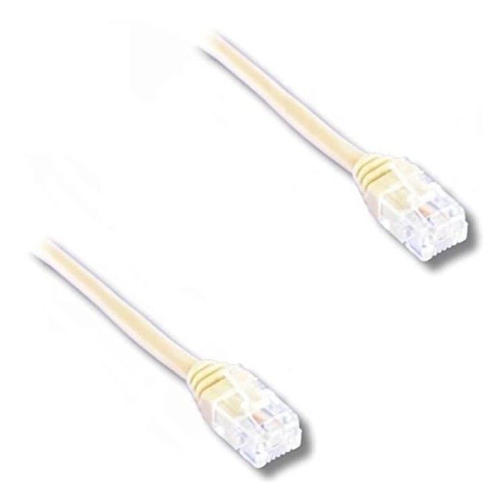Cordon ADSL RJ11 mâle / RJ11 mâle 10m - LINEAIRE - Connecteur RJ11 6P4C - Câble ADSL Cordon ADSL RJ11 mâle / RJ11 mâle 10m - LINEAIRE - Connecteur RJ11 6P4C - Câble ADSL