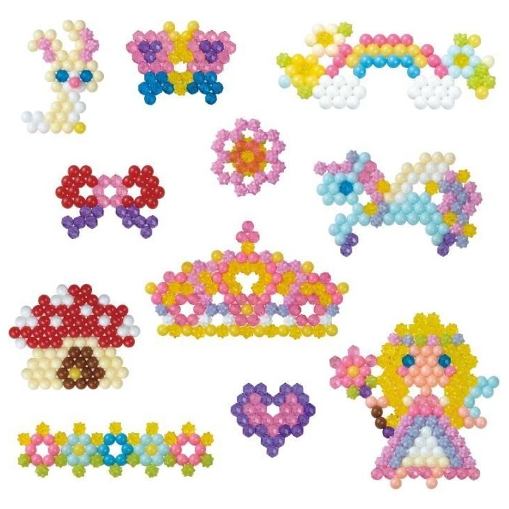 Coffret AQUABEADS - Mes accessoires féériques a créer - 820 perles - Enfant Fille - Des 4 ans
