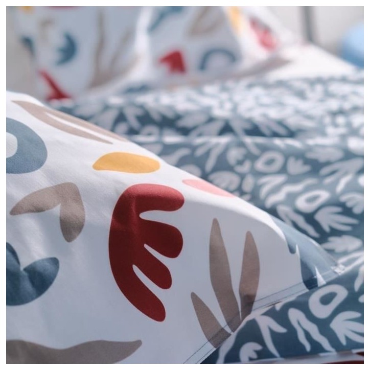 Parure de lit 2 personnes - TODAY - Sunshine 13.7 - 220 x 240 cm - 100% Coton imprimé Parure de lit 2 personnes - TODAY - Sunshine 13.7 - 220 x 240 cm - 100% Coton imprimé