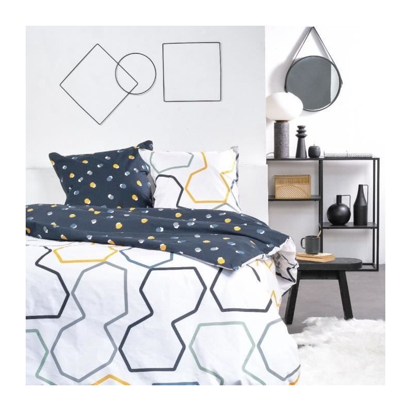 Parure de lit - TODAY - Sunshine 11.41 - 220x240 cm - 100% Coton impri Parure de lit - TODAY - Sunshine 11.41 - 220x240 cm - 100% Coton impri