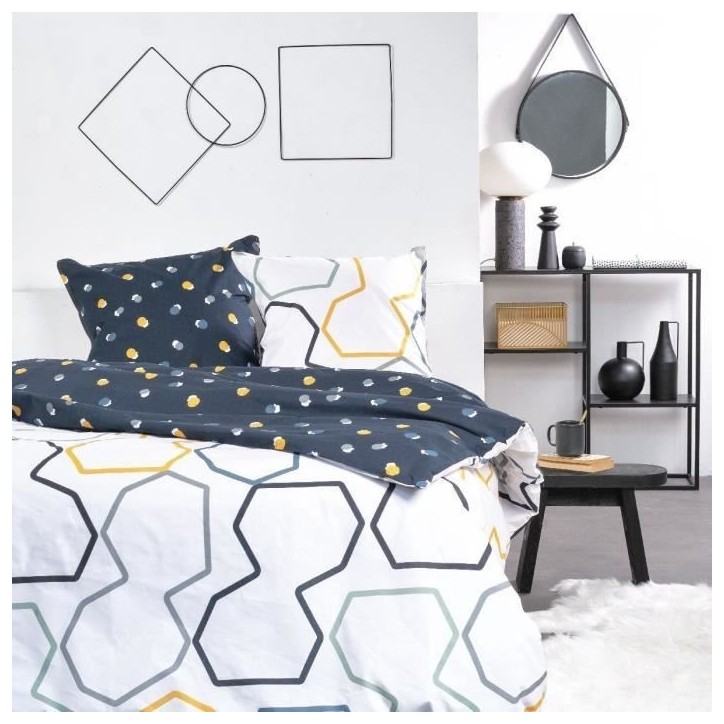 Parure de lit - TODAY - Sunshine 11.41 - 220x240 cm - 100% Coton imprimé
