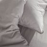 Housse de couette - TODAY - CHARME - Chambray - Gris clair Constance -