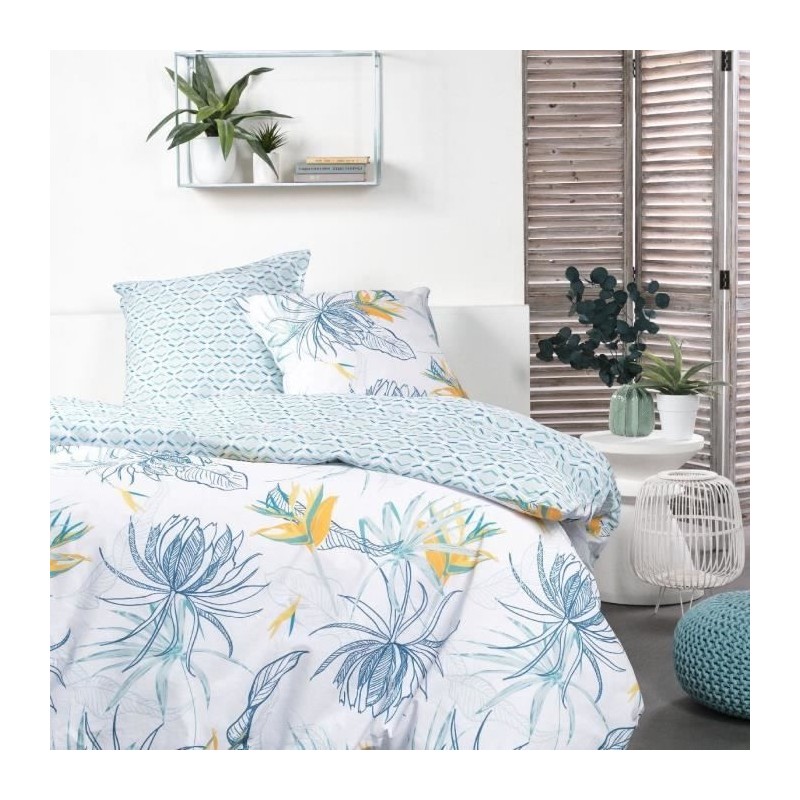 Parure de lit - TODAY - Sunshine 11.51 - 220x240cm - 100% Coton imprim Parure de lit - TODAY - Sunshine 11.51 - 220x240cm - 100% Coton imprim