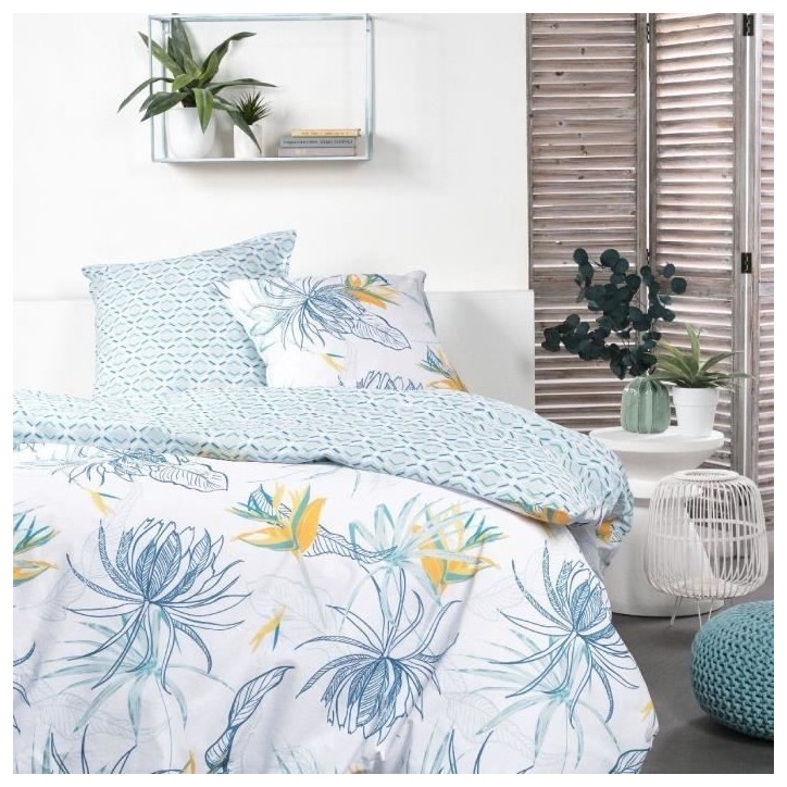 Parure de lit - TODAY - Sunshine 11.51 - 220x240cm - 100% Coton imprimé