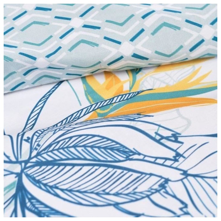 Parure de lit - TODAY - Sunshine 11.51 - 220x240cm - 100% Coton imprimé
