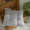 Assise matelassée - TODAY - CHARME - Chambray x Petite Broderie Const