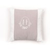Coussin - TODAY - CHARME - Slub x Chambray x Broderie Berenice - 40 x