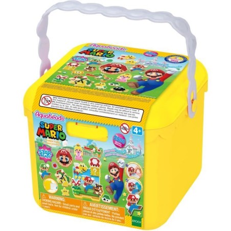 Aquabeads La box Super Mario, Jouet, perles qui collent avec de l'eau,