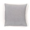 Coussin - TODAY - CHARME - Chambray x Dentelle Constance - 40 x 40 cm