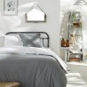 Housse de couette - TODAY - CHARME - Coton 57 fils - Gris clair x Dune
