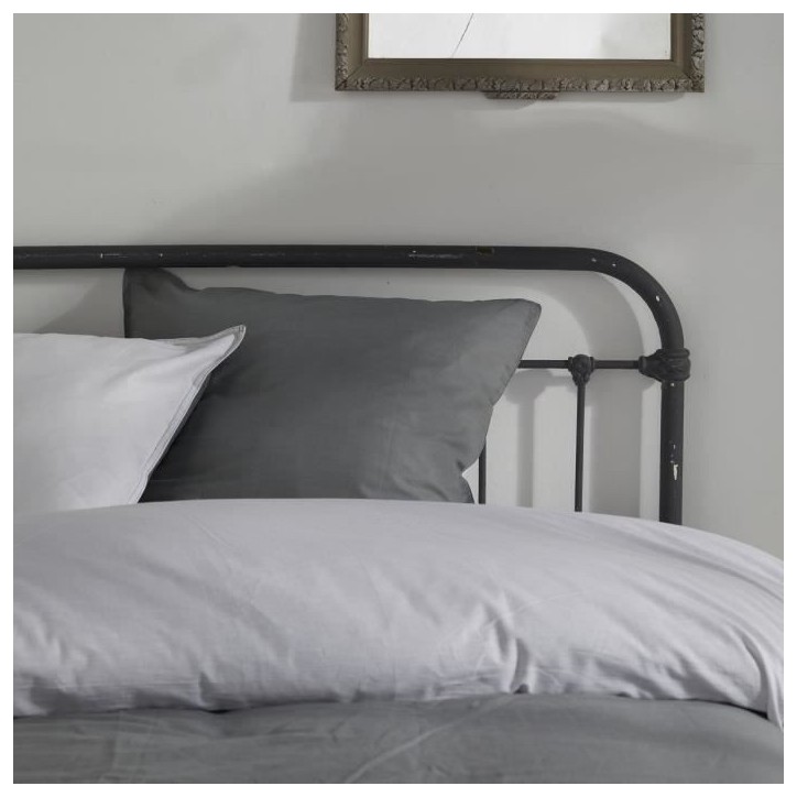 Housse de couette - TODAY - CHARME - Coton 57 fils - Gris clair x Dune Constance - 260 x 240 cm Housse de couette - TODAY - CHARME - Coton 57 fils - Gris clair x Dune Constance - 260 x 240 cm