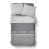 Housse de couette - TODAY - CHARME - Chambray - Gris foncé Capucine -