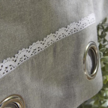 Rideau - TODAY - CHARME - Chambray Capucine - 140 x 240 cm