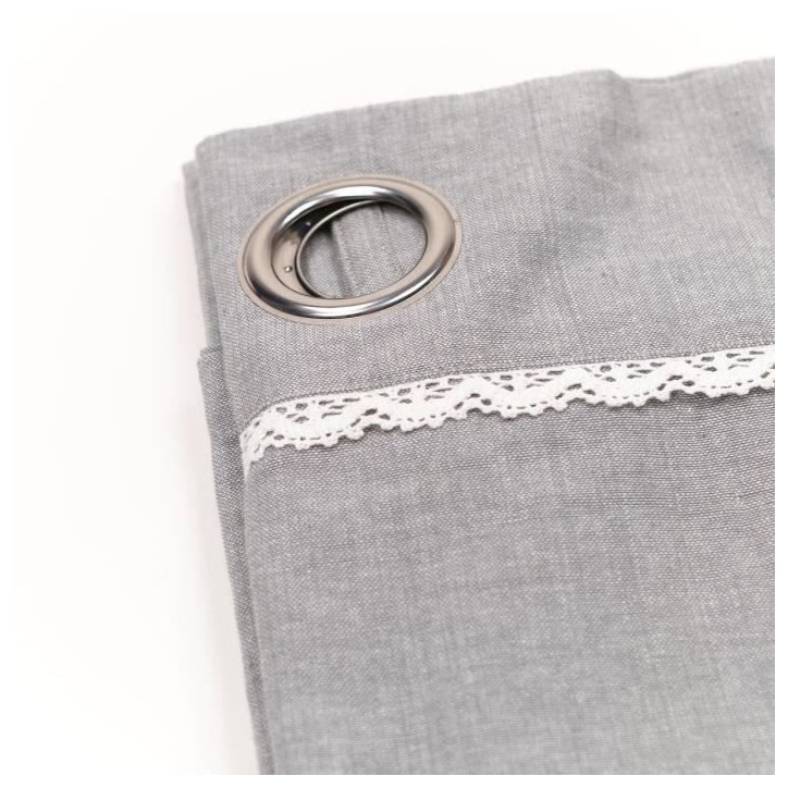 Rideau - TODAY - CHARME - Chambray Capucine - 140 x 240 cm Rideau - TODAY - CHARME - Chambray Capucine - 140 x 240 cm