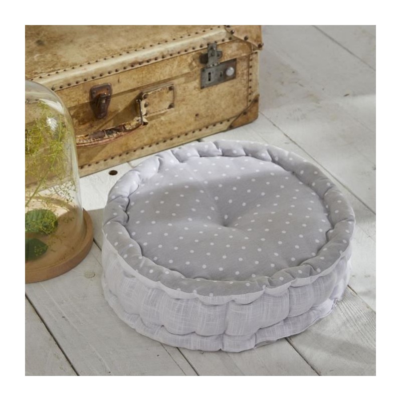 Coussin de sol rond - TODAY - CHARME - Imprimé Constance - 40 x 12 cm Coussin de sol rond - TODAY - CHARME - Imprimé Constance - 40 x 12 cm