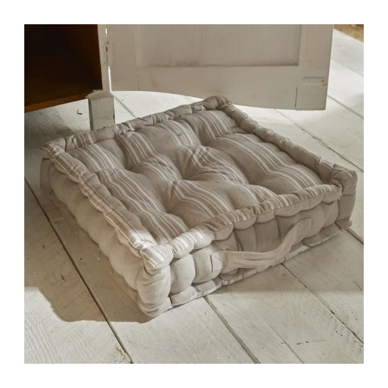 Coussin de sol - TODAY - CHARME - Imprimé Berenice - 40 x 40 x 10 cm Coussin de sol - TODAY - CHARME - Imprimé Berenice - 40 x 40 x 10 cm