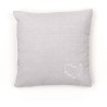 Coussin - TODAY - CHARME - Chambray x Petite broderie Constance - 40 x