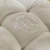 Assise matelassée - TODAY - CHARME - Chambray x Petite Broderie Beren