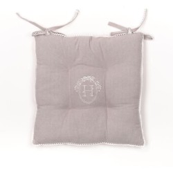Assise matelassée - TODAY - CHARME - Chambray x Petite Broderie Beren