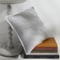 Coussin - TODAY - CHARME - Chambray x Dentelle Capucine - 40 x 40 cm