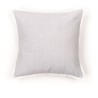 Coussin - TODAY - CHARME - Chambray x Dentelle Capucine - 40 x 40 cm