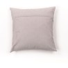 Coussin - TODAY - CHARME - Slub x Chambray x Pompon Berenice - 40 x 40