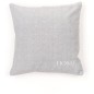 Coussin - TODAY - CHARME - Chambray x Petite broderie Capucine - 40 x 40 cm
