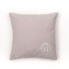 Coussin - TODAY - CHARME - Chambray x Petite broderie Berenice - 40 x