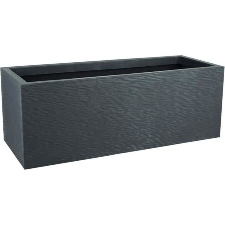 EDA Jardiniere GRAPHIT UP - 57 L - 79,5 x 29,5 x 29,5 cm - Gris anthra