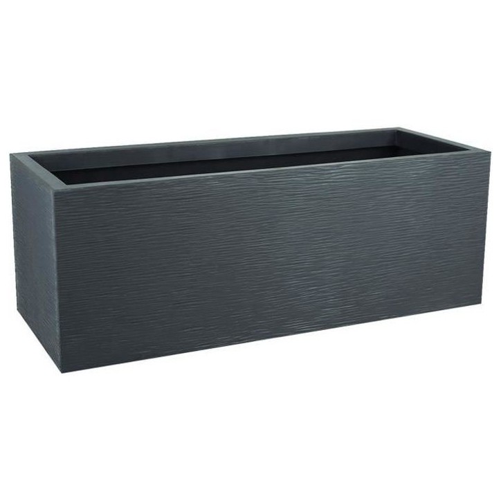EDA Jardiniere GRAPHIT UP - 57 L - 79,5 x 29,5 x 29,5 cm - Gris anthracite EDA Jardiniere GRAPHIT UP - 57 L - 79,5 x 29,5 x 29,5 cm - Gris anthracite