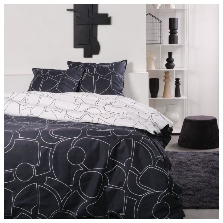 Parure de lit 2 personnes - TODAY - Sunshine 13.6 - 220 x 240 cm - 100% Coton imprimé Parure de lit 2 personnes - TODAY - Sunshine 13.6 - 220 x 240 cm - 100% Coton imprimé