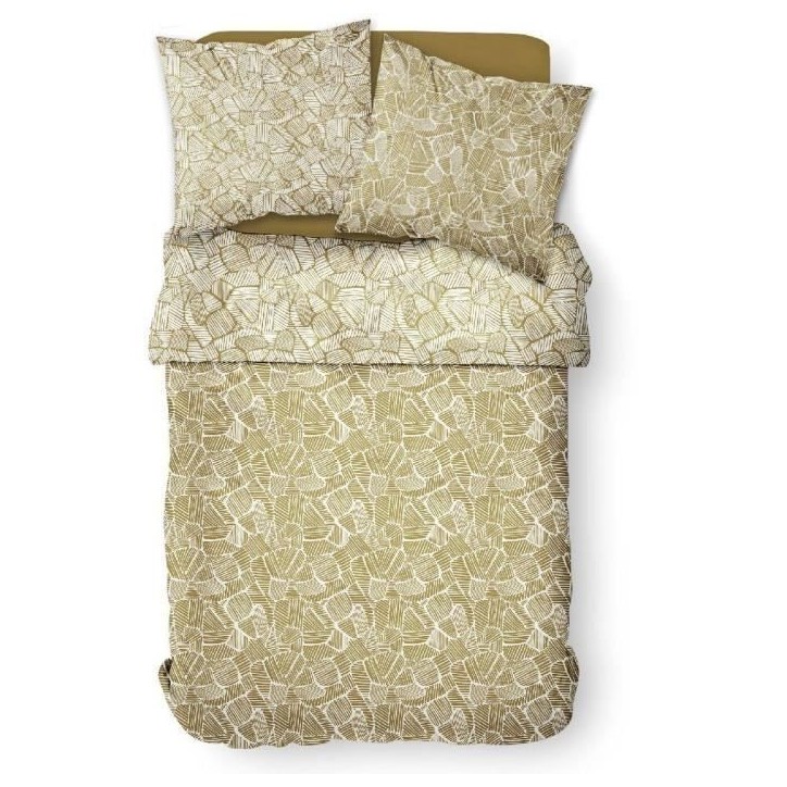 Parure de lit a zip - TODAY - Mawira - 108914 - 2 personnes - 260x240cm - Coton - Imprimé 2.16 Parure de lit a zip - TODAY - Mawira - 108914 - 2 personnes - 260x240cm - Coton - Imprimé 2.16